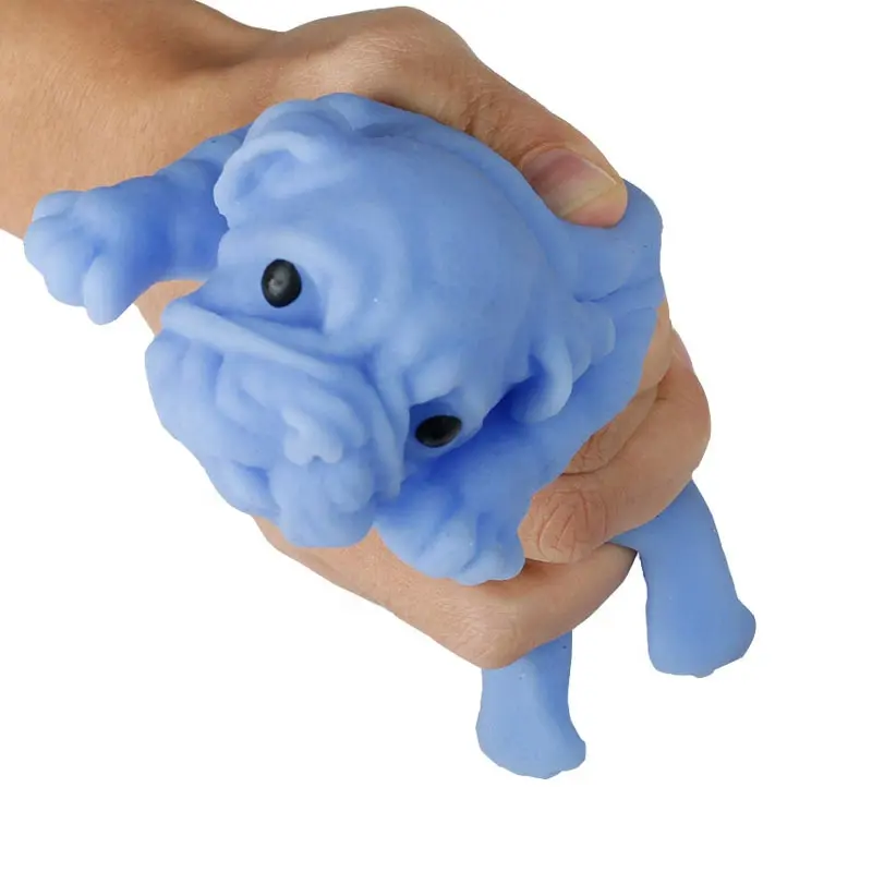 Tpr Schattige Anti-Stress Shar-Pei Vorm Squishy Speelgoed Decompressie Langzaam Rebound Heet Squishy Verkopen