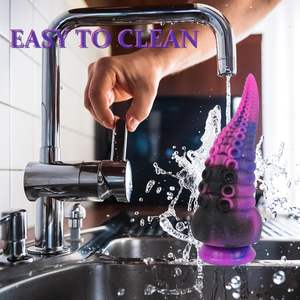 Tenrealistic gerçekçi canavar yapay penis, büyük kalın Anal yapay penis sıvı silikon ahtapot büyük popo fiş eğitmen prostat masaj aleti seks oyuncakları - Product Image 6