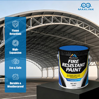 Pintura Ignífuga Intumescente de Tipo Fino para Estructuras de Acero, Pintura de Defensa para Exteriores de Estructuras de Acero para Entornos Marinos