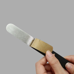 Kum levha değiştirilebilir yama tırnak sanat çıkarılabilir paslanmaz çelik levha tırnak törpüsü tekrar tekrar kullanılan zımpara şekillendirme Metal dosya - Product Image 4