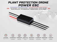 Contrôleur de vitesse de moteur brushless BLDC de qualité industrielle ESC U80 V2 5-14S LiPo 80A Max, protection IP67, sortie 0,7-4,1 kW pour RC