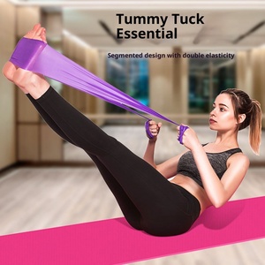 Bandes de résistance TPE pour yoga, fitness et étirements, résistantes, multi-niveaux de résistance pour l'entraînement musculaire, la <span class=keywords><strong>musculation</strong></span>, haute élasticité - Product Image 1