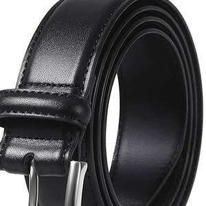 Ceintures en cuir de vachette véritable de qualité supérieure avec boucle ardillon en acier durable, fabriquées sur mesure pour un usage décontracté, couleur unie, cuir véritable - Product Image 4