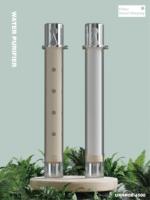 FL-3500 Purificateur d'eau domestique manuel le plus vendu, grand débit, sous évier, en acier inoxydable, autonettoyant, durée de vie du filtre de 12 mois
