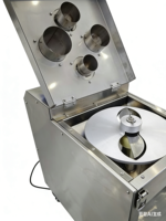 Machine à trancher les fruits et légumes en acier inoxydable à 4 trous pour bananes, pommes de terre, carottes