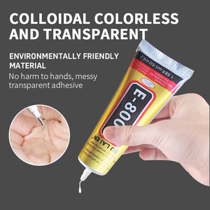 กาวซ่อมกรอบโทรศัพท์ E8000 โปร่งใส ไม่เป็นรอยขีดข่วน ติดทนนาน และไม่<span class=keywords><strong>หลุด</strong></span>ลอก - Product Image 3