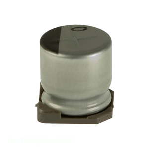 ตัวเก็บประจุ1500 UF ชนิดยึดติดพื้นผิวแบบ UWT0G152MNR1GS SMD 1500 uF 20% ของแท้ - Product Image 1