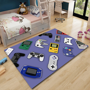 DaiRui Gamer Tapis Garçon Enfant Adolescent Nursery Controller Tapis, Funny 3D Printed Carpet Gaming Floor Mat - Product Image 3