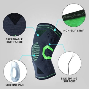 Kniebeugels Ondersteuning Met Patella Gel Pad En Zijstabilisatoren Zachte Comfortabele Verlichting Voor Mannen En Vrouwen Met Kniepijn - Product Image 2