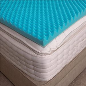 Colchón médico ortopédico para Hotel y <span class=keywords><strong>Hospital</strong></span>, caja de huevos, almohadilla de colchón individual, colchón de espuma viscoelástica con infusión de Gel - Product Image 3