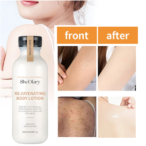 शीट 1000 मिलीलीटर शरीर लोशन प्राकृतिक शाकाहारी हाइलूरोनिक एसिड हाइड्रेशन त्वचा मॉइस्चराइजिंग एंटीऑक्सीडेंट प्रभाव - Product Image 5