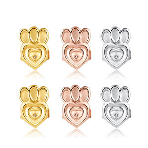 R.GEM. Soportes para <span class=keywords><strong>Pendientes</strong></span>, Elevadores para Lóbulo Trasero, Seguros y Cómodos, para <span class=keywords><strong>Pendientes</strong></span> Pesados - Product Image 4