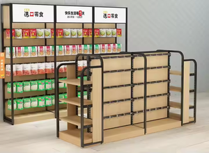 Étagère de présentation de produits de beauté, présentoir de vente au détail de cosmétiques, présentoir de cosmétiques, étagères murales en bois pour cosmétiques, vitrine - Product Image 6