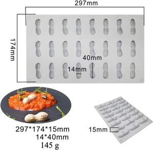 <span class=keywords><strong>24</strong></span> <span class=keywords><strong>molde</strong></span> <span class=keywords><strong>de</strong></span> silicona <span class=keywords><strong>de</strong></span> cueva <span class=keywords><strong>de</strong></span> cacahuete <span class=keywords><strong>para</strong></span> hornear pasteles dulces Fondant Decoración Cocina utensilios <span class=keywords><strong>para</strong></span> hornear <span class=keywords><strong>para</strong></span> <span class=keywords><strong>Chocolate</strong></span> Silicona - Product Image 3