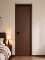 Porte en MDF traitée CNC, porte de chambre en MDF découpée avec précision pour la décoration intérieure