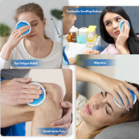 World-Bio Custom Portable Mini Shaped Gel Ice Pack Ecológico Reutilizable Hot Cold Pad para suministros de terapia de rehabilitación del dolor