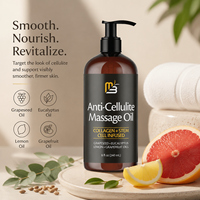 Minyak Tubuh Hanxya Lemon Flowers Nourishing Firming Skin Revitalizer Expeller Pressed Cosmetic Grade 240ml Botol Pompa Untuk Semua Jenis Kulit