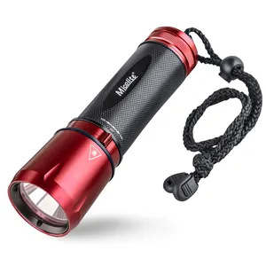 Linterna subacuática de 1000 lúmenes para buceo, luz LED de XM-L2 de 150M, resistente al agua, linterna de buceo, lámpara de 10 Camping, batería recargable IP68