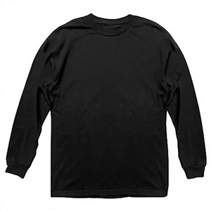 เสื้อยืดคอกลมแขนยาวผู้ชายไซส์ US พิมพ์โลโก้ตามสั่ง ผ้าฝ้าย 100% น้ำหนัก 180 กรัม ทรงปกติ ไซส์ใหญ่พิเศษ สวมใส่สบาย - Product Image 2
