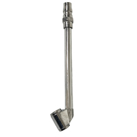 Metal Tire Inflator with Tire Pressure Monitor and Air Chuck-Essential for Tire Shops and Auto Repair Workshops