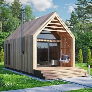 Maison en bois en promotion : Cabane Barndominium pour la vie en plein air, le jardin et les vacances – Villa préfabriquée en bois de style grange à montage rapide - Product Image 2