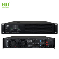 Amplificateur de puissance 2U haute performance 1000W*2 8Ω pour systèmes PA de sonorisation passive et de subwoofers pour événements live et scéniques