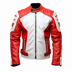 แจ็กเก็ตไบค์หนังระบายอากาศได้ดีกันน้ำกันลมป้องกันมอเตอร์ครอสสำหรับฤดูหนาว - Product Image 1