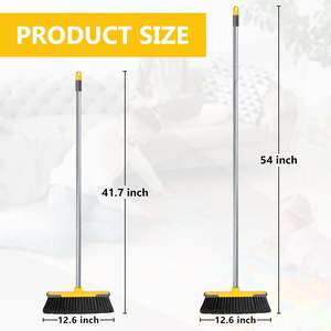 Brosse de cuisine Brosse de nettoyage de carreaux de céramique de salle de bain Balai de lavage de sol extérieur - Product Image 5