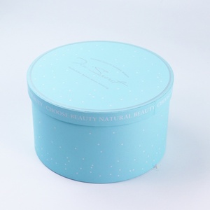 Custom Logo Round Tube Cosmetic Storage Box Makeup Customize Cosmetic Paper Box Packaging - Product Image 6