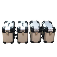 Nouvelles ventes : Coffres latéraux de moto en alliage d'aluminium 37L, étanches, pour rangement et bagages