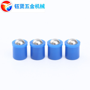 POM Plastic Press Fit Ball Screw D8 L9 Round Head Unthreaded For Electronic Devices - Product Image 2