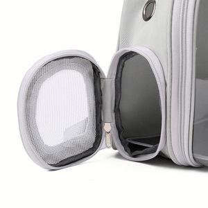 Transparent Cat Backpack <b>Carrier</b> Breathable Space Capsule <b>Pet</b> Travel Bag for Small Dogs Cats Outdoor Walking - Product Image 4