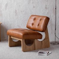 Ensemble de fauteuils de salon modulaires en bois massif, faits à la main, en cuir de luxe, capitonnés, durables, ergonomiques, inclinables, pour salle à manger