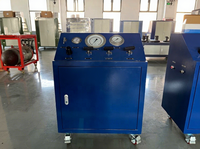 Sistem Pompa Air Hidrolik Portabel Bertekanan Tinggi Pneumatik untuk Uji Hidrostatis Katup Silinder Pipa BOP