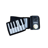 2024 New Item Hand Roll Silicone Keyboard Instruments Electric Piano Keyboard