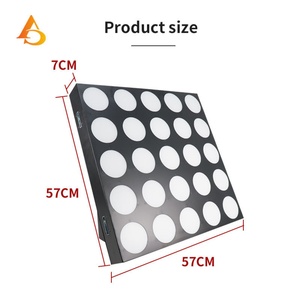 Éclairage de scène à matrice de pixels 25x30W, projecteur matriciel LED 25 yeux, éclairage de scène LED Blinders - Product Image 3