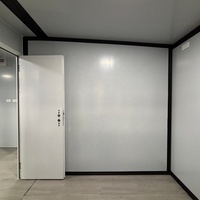 Maison conteneur préfabriquée de luxe moderne en acier de 20 pieds avec terrasse, modèle modulaire portable, vente chaude