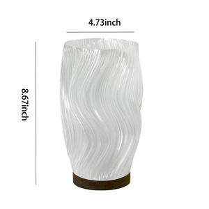 Lámpara de Escritorio 3D ANTINSKY, Lámpara de Noche Plegable para Dormitorio, 3 Niveles de Intensidad, Luces LED para Escritorio, Lámpara de Mesa para Cafetería - Product Image 6