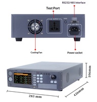 Alimentation à fréquence variable programmable CA monophasée triphasée, tension stabilisée personnalisée 45-100Hz 0-300V, test d'usure