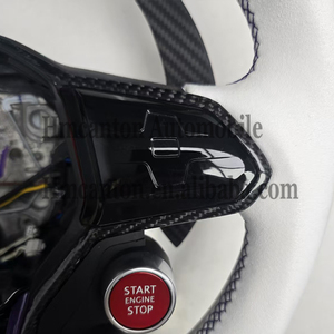 Nuevo Producto, Volante Deportivo de Microfibra con Acabado de Fibra de Carbono Mate para Volkswagen Golf 8 - Product Image 6