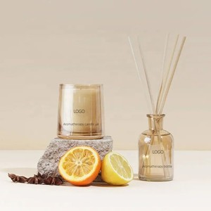 Reed <strong>Diffuser</strong> Bottle Luxury 150ml 200ml Empty Fragrance Aroma Glass Reed <strong>Diffuser</strong> Bottle <strong>with</strong> <strong>Sticks</strong> and Box - Product Image 3
