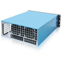 4U 6/8 GPU ATX Server Châssis Rackmount avec ports USB en alliage d'aluminium Ventilateur EKI-M408-in de refroidissement Stock