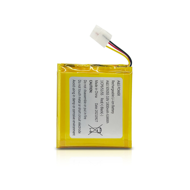 Hot Sales 505055 3.8v 1800mah Rechargeable Lithium Polymer Battery with UL2054 CB CE Certificates