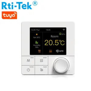 Vloerverwarming Thermostaat Smart Wifi Ips Scherm Draadloze Gasboiler Thermostaat