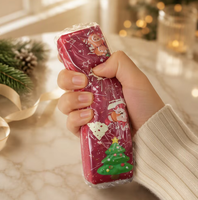 Jouet Squishy Long en Forme de Beurre à Remontée Lente pour Noël, Cadeau Anti-Stress, Fidget Toy, Remplissage de Chaussette, Cadeau pour Invités de Fête de Noël, Enfants
