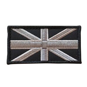 Ready to Ship Free Sample <strong>UK</strong> Cloth Custom Woven Patch Embroidery 3D <strong>PVC</strong> Patch for <strong>Clothing</strong> - Product Image 2