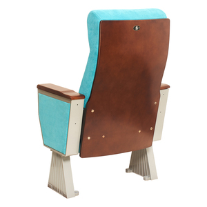 Asiento para sala <span class=keywords><strong>de</strong></span> cine en color azul <span class=keywords><strong>Lago</strong></span>, silla plegable con patas <span class=keywords><strong>de</strong></span> metal sólido, muebles <span class=keywords><strong>de</strong></span> teatro duraderos, sillas <span class=keywords><strong>de</strong></span> Conferencia - Product Image 5