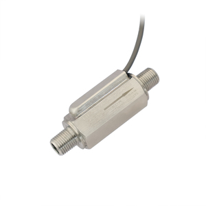 Capteur de débit à effet Hall en acier inoxydable 4-20mA FHS-1SV420-1T20L-2SS SUS304 1-20L/min 24VDC Transmetteur de débit de liquide - Product Image 4