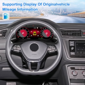 <b>For</b> Volkswagen VW Touran L 2017-2021 Navihua LCD Instrument Virtual Cockpit LCD Digital Cluster Auto Meter Dashboard <b>Speedometer</b> - Product Image 2