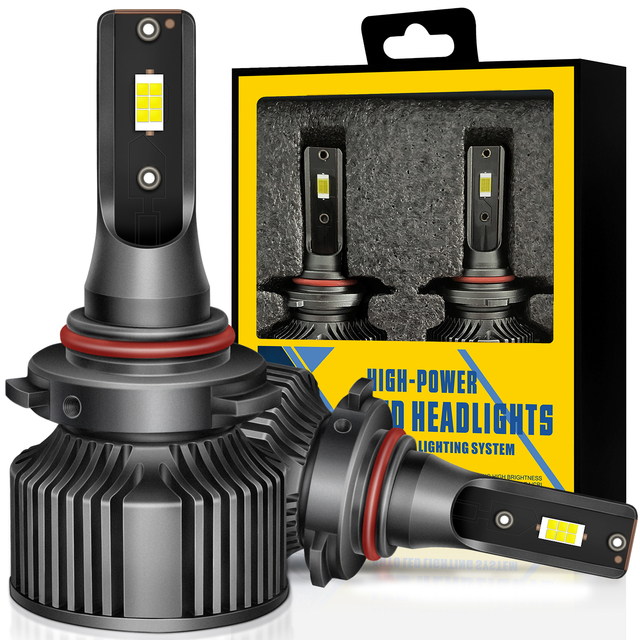 Super Bright 50W 12V H11 Led Headlight Bulb 9005 9006 High/Low Beam Aviation Aluminum Car Light